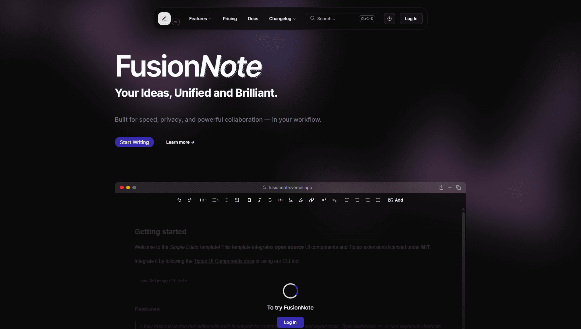 FusionNote